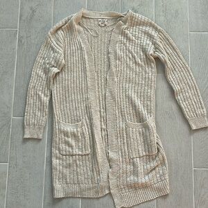 Hippie Rose cream Cardigan size women’s medium